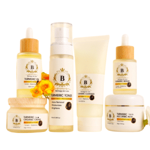 Turmeric Skin Care Set – 6-in-1 Complete Routine